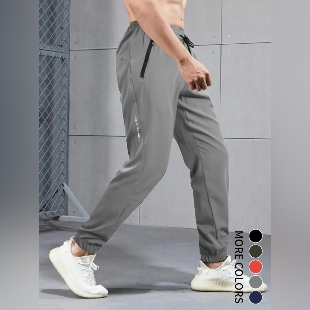 Men’s TechTraining Joggers, Gray L